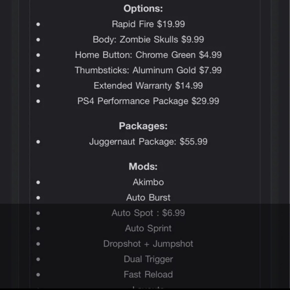 Ps4 juggernaut package Modded Controller 🔥🔥🔥🔥 - Picture 2 of 7